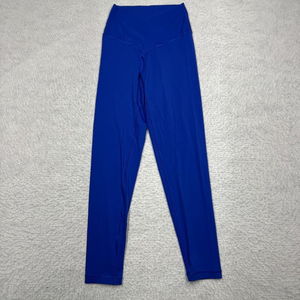 Offline by Aerie Real Me High Waist Crossover 7/8 Legging Pants Blue Women's S